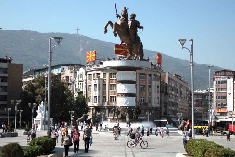عاصمة مقدونيا