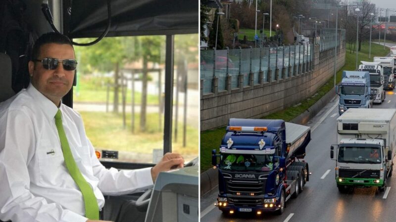 رواتب سائقي الشاحنات في أوروبا